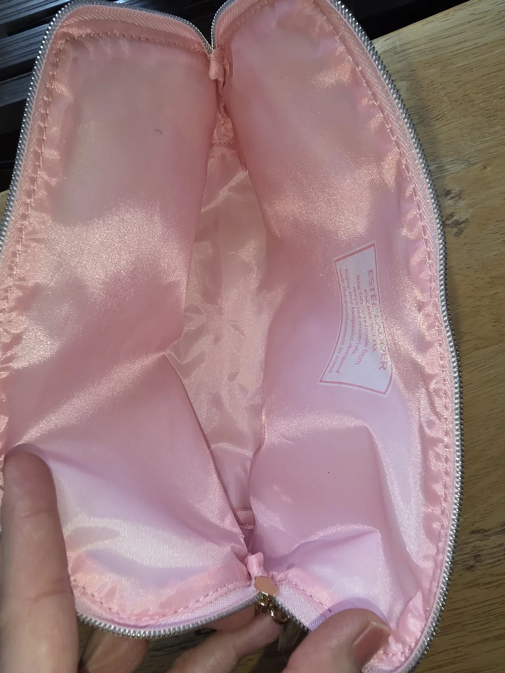 Estee Lauder Floral Cosmetic Bag
